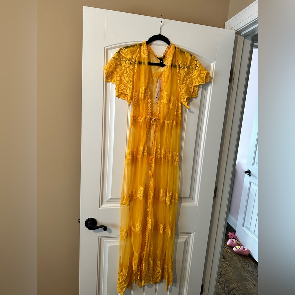 Aqua duster never been worn